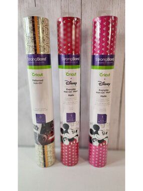 NEW CRICUT DISNEY IRON-ON BUNDLE MICKEY MINNIE MOUSE MESH STAR WARS SAMPLERS HTV
